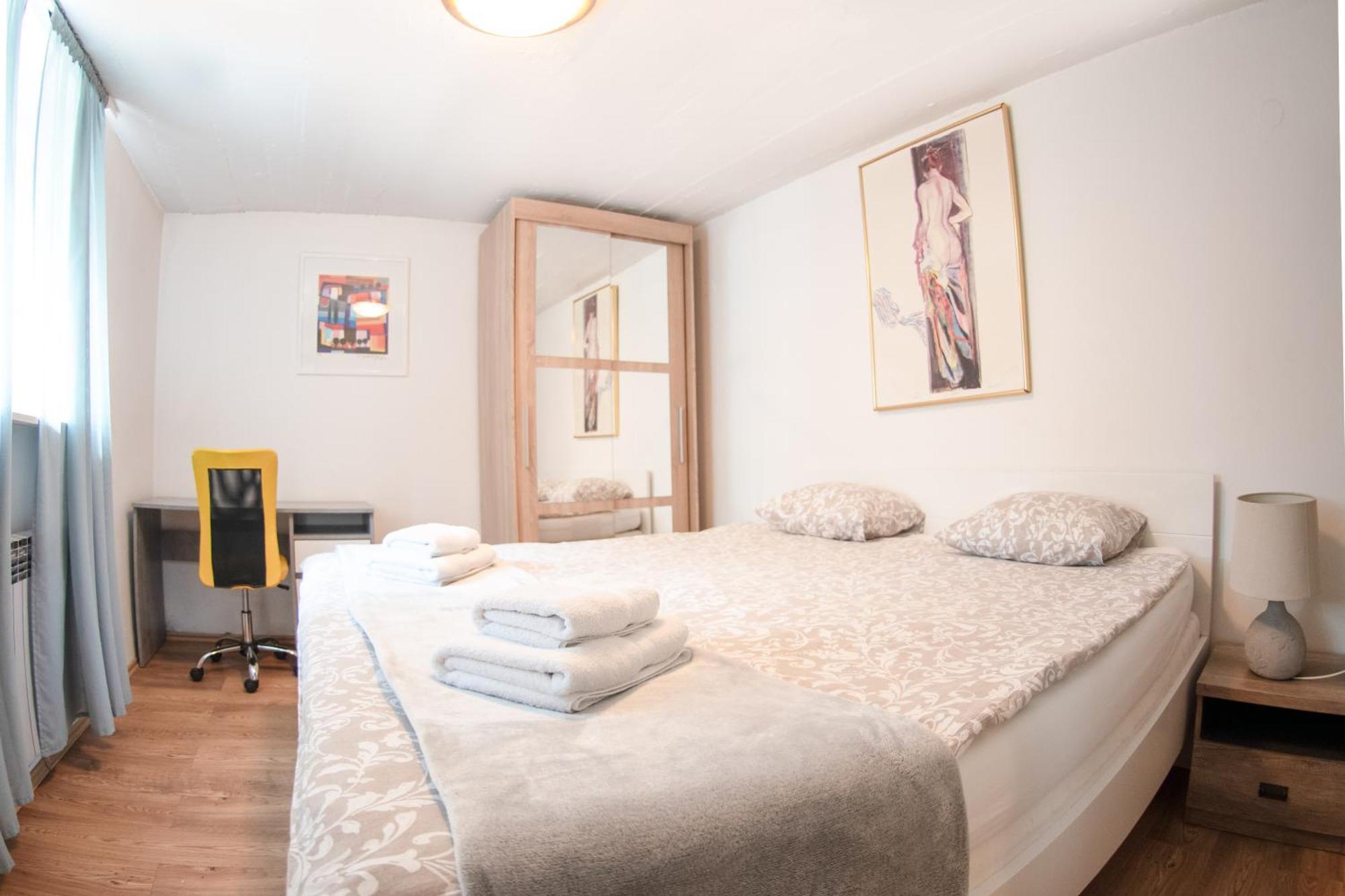 Twin-Magnolias Condo With Garden, Parking & Ev Station Zagreb Dış mekan fotoğraf